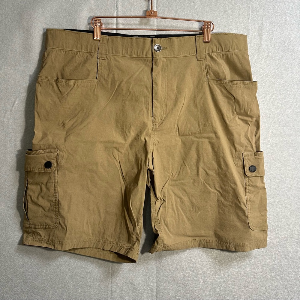 Orvis Voyager shorts men’s size 38 hiking climbing fishing summer beige tan